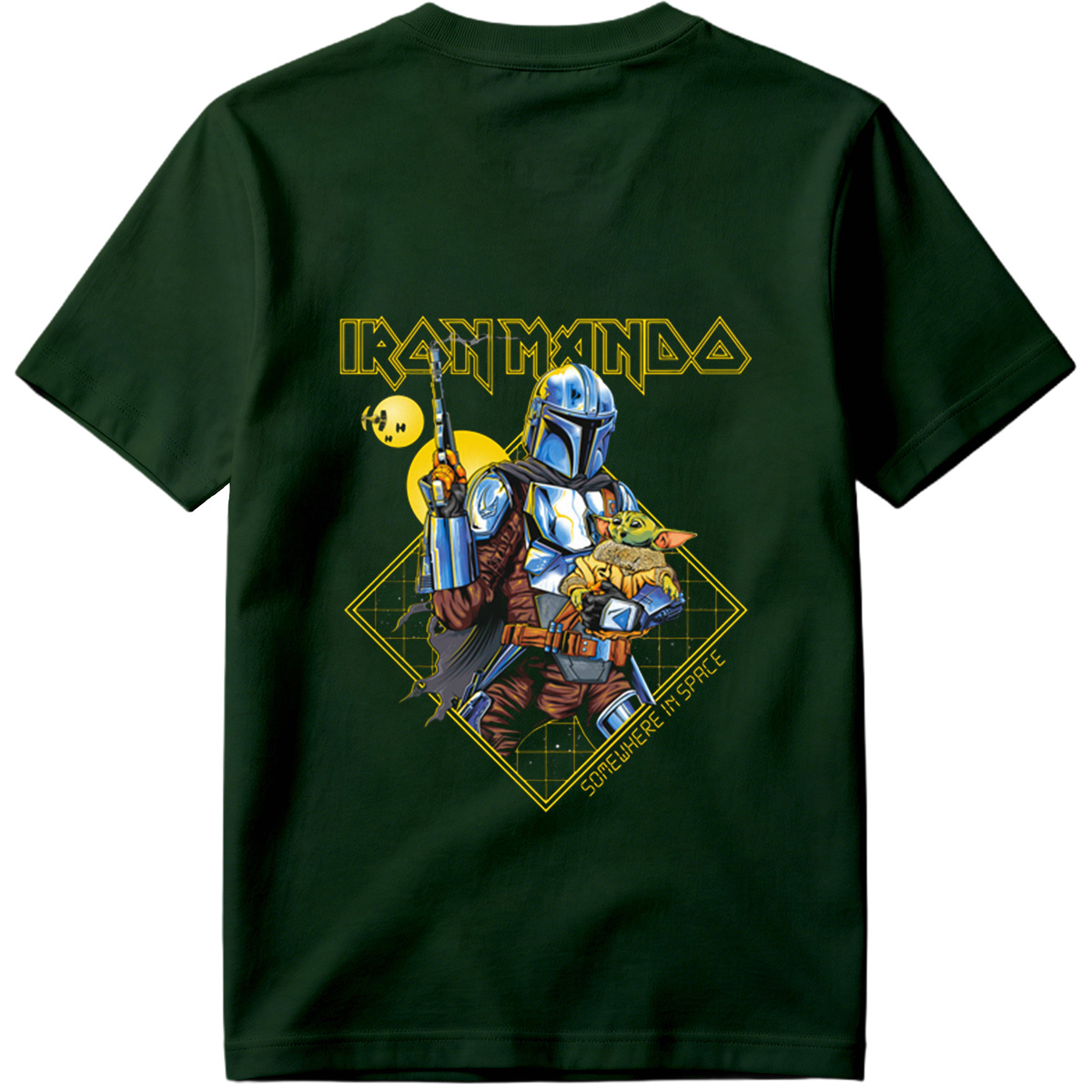 Iron Mando: The Mandalorian and Grogu in Space - Tee