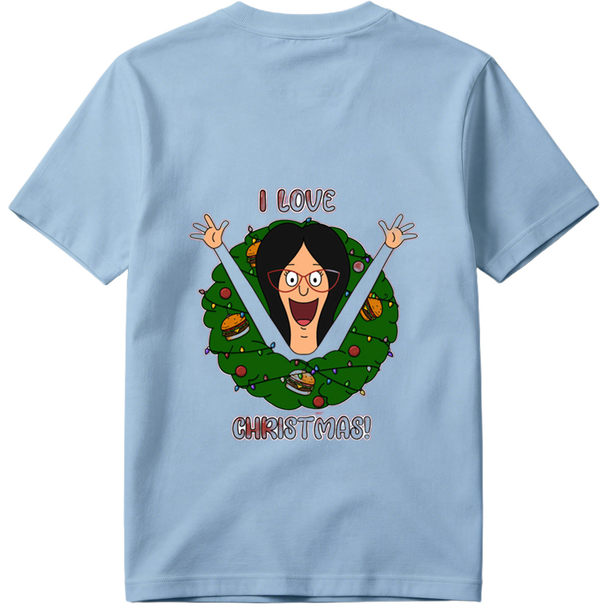 I Love Christmas - Morticia Addams Style - Tee