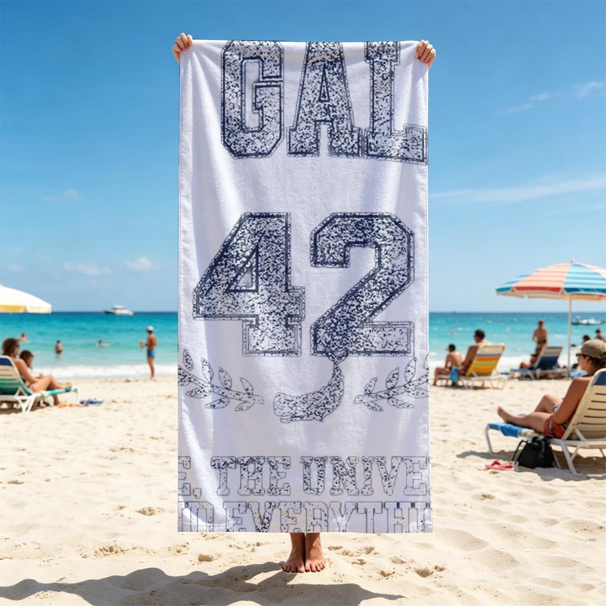 The Galaxy 42: Life, the Universe, and Everything - Beach towels