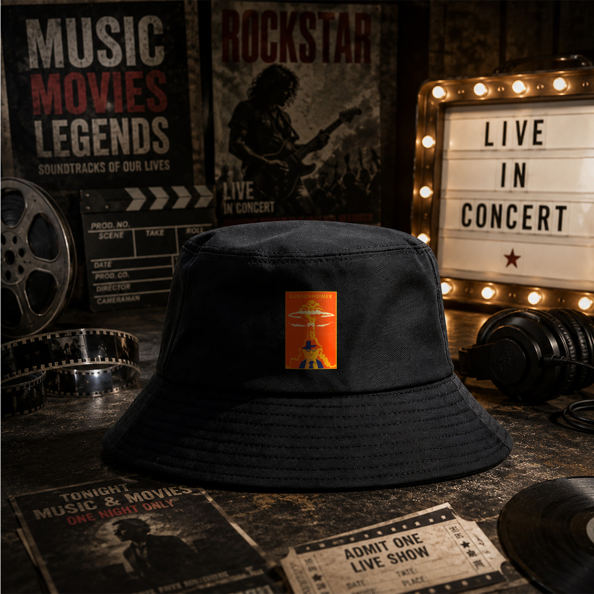Bunsenheimer: The Explosive Scientist - Fisherman's Hat
