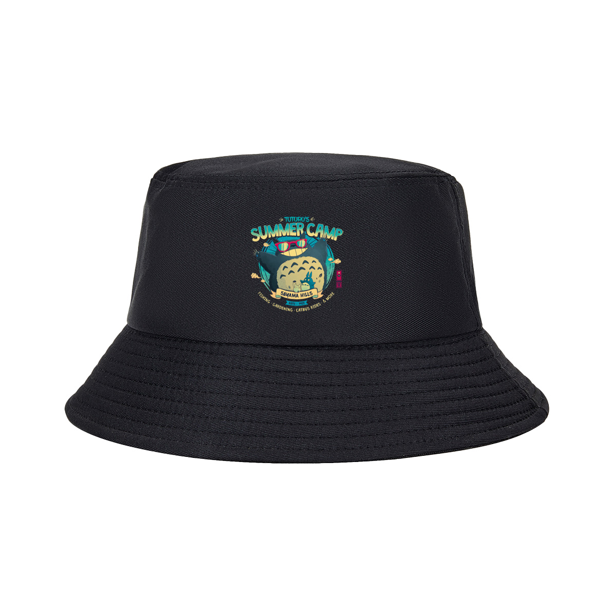 Totoro's Summer Camp: Totoro, Small Totoros, and Catbus - Fisherman's Hat