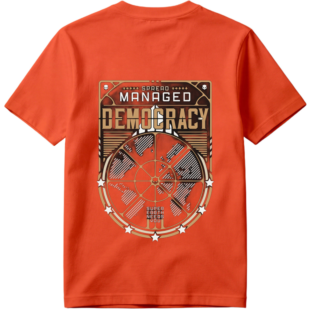 Managed Democracy: Super Earth Needs You - Tee