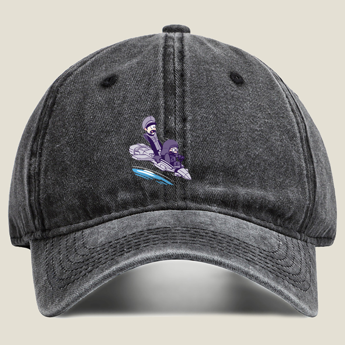Mario and Luigi in Space Adventure - Washed Denim - Baseball Cap