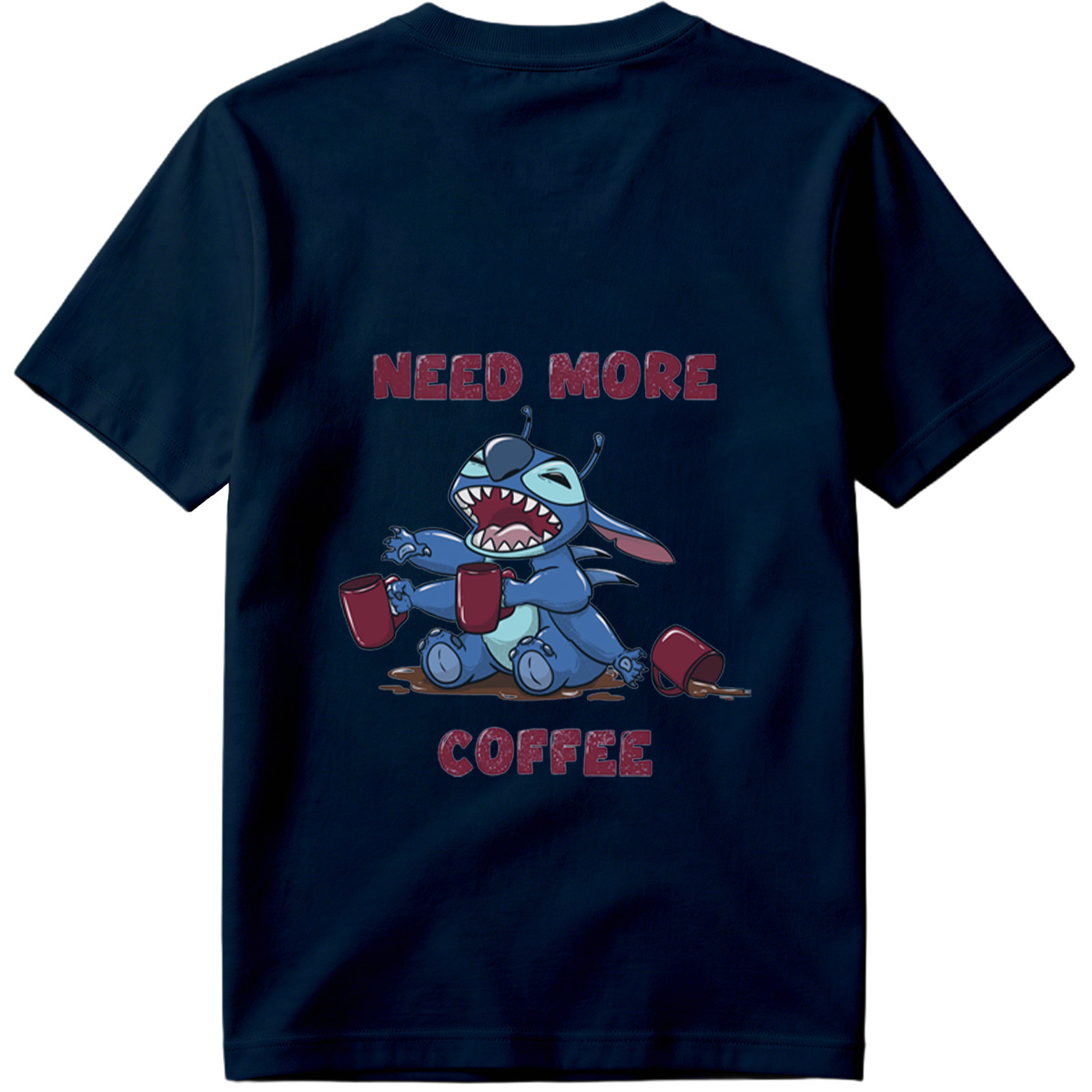 Stitch Needs More Coffee - Tee