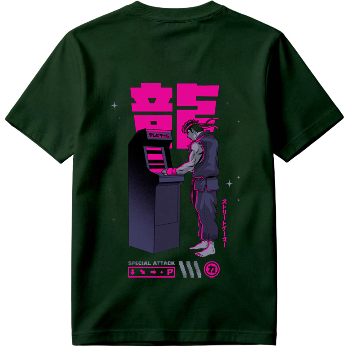 Street Fighter Ryu Arcade - Tee