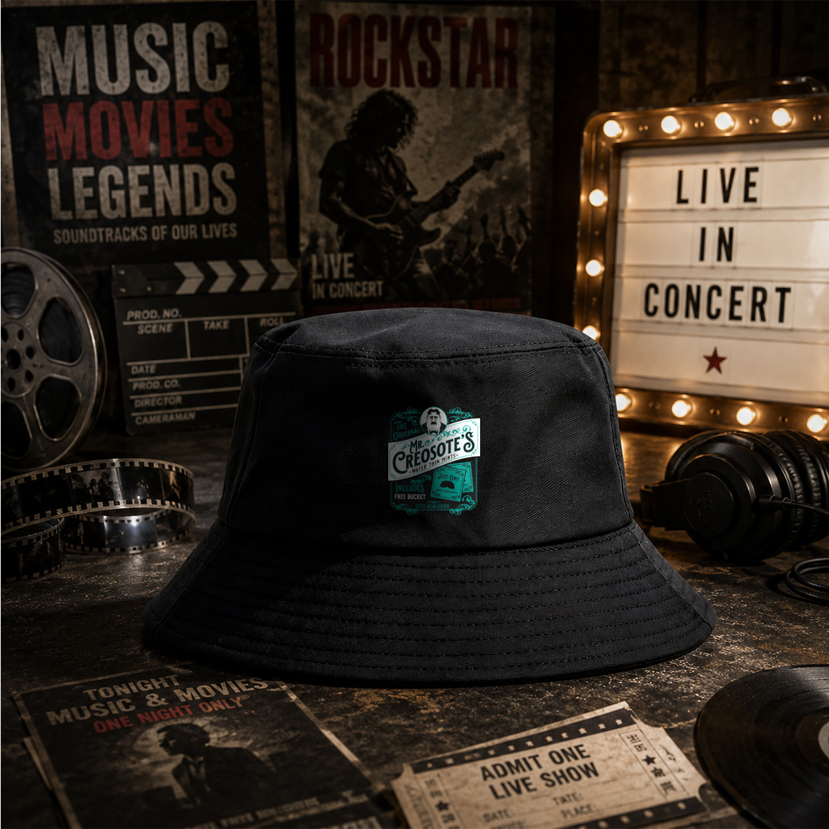 Mr. Creosote's Wafer Thin Mints - The Original with Free Bucket - Fisherman's Hat