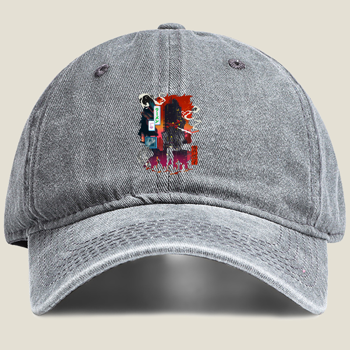 Cowboy Bebop - Washed Denim - Baseball Cap