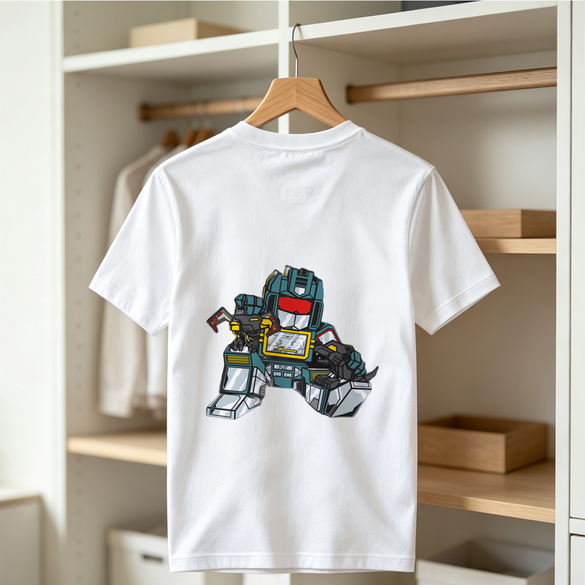 Transformers Optimus Prime with Cassette Tape - Tee