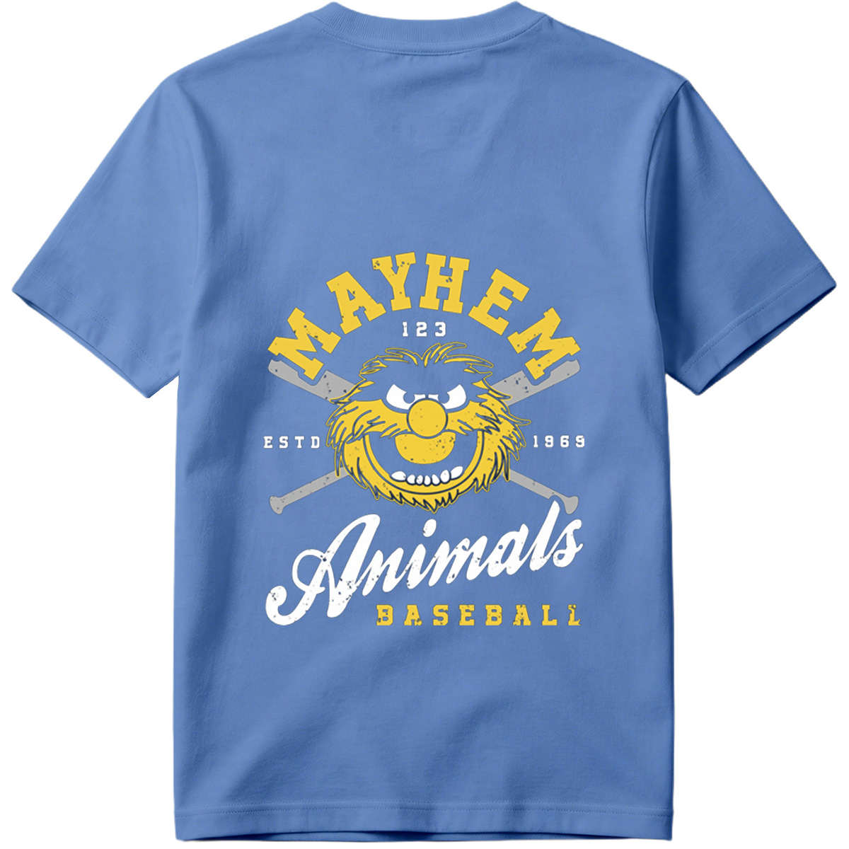 Muppets Animal Mayhem Baseball Logo - Tee