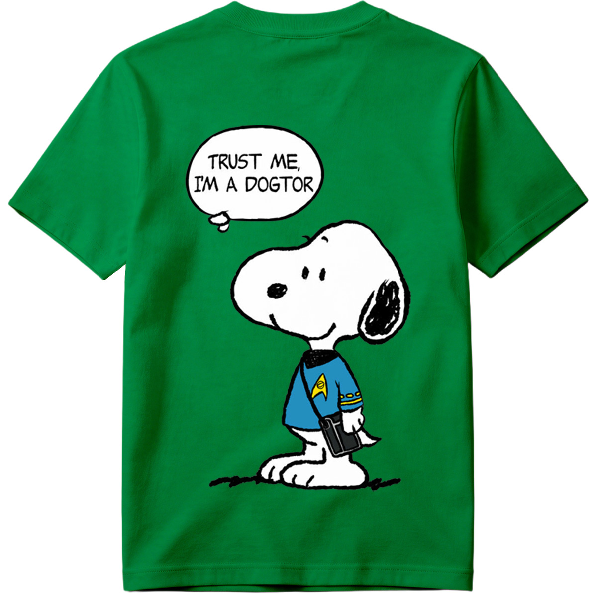 Snoopy as Starfleet Doctor - Tee