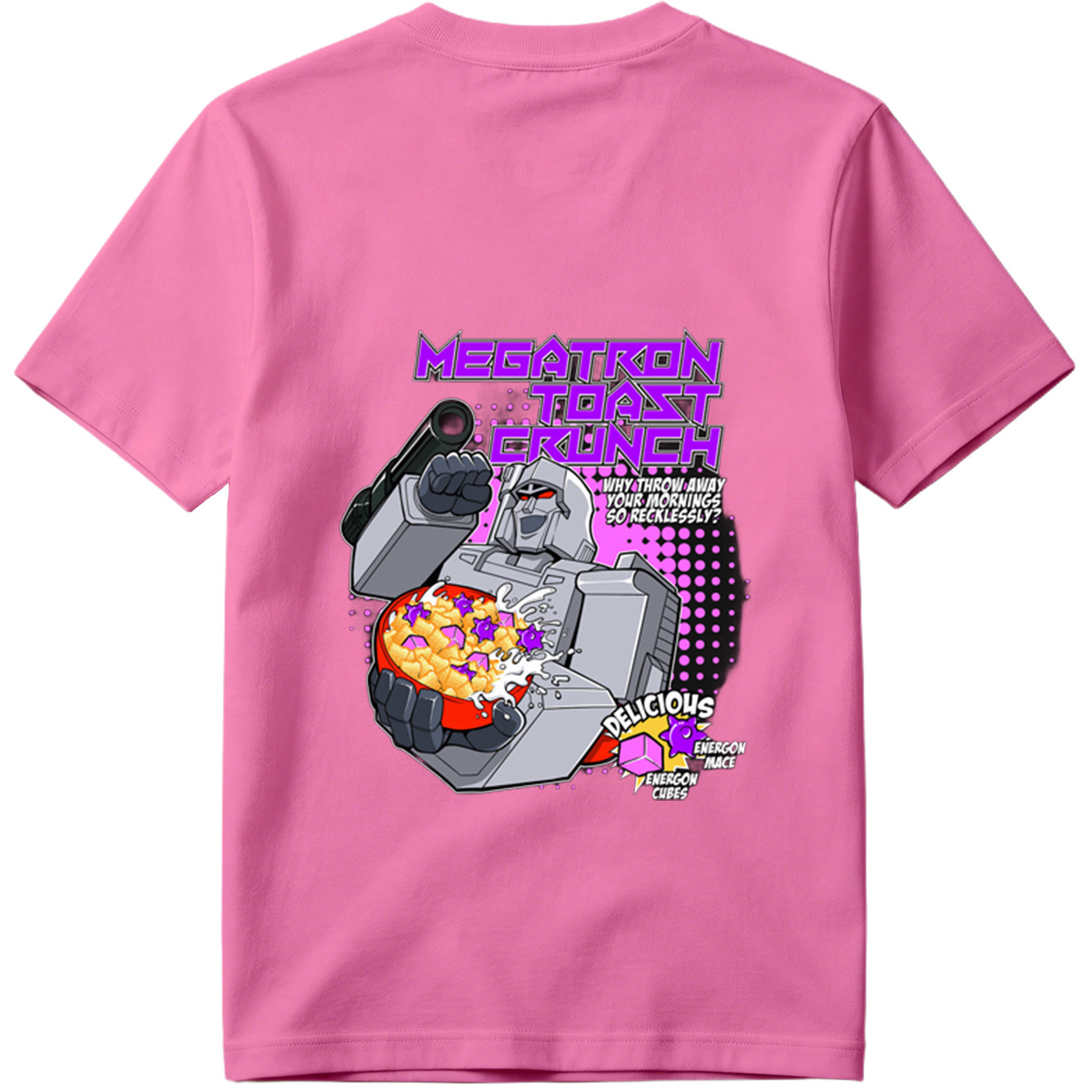 Megatron Toast Crunch - Transformers Cereal Parody - Tee