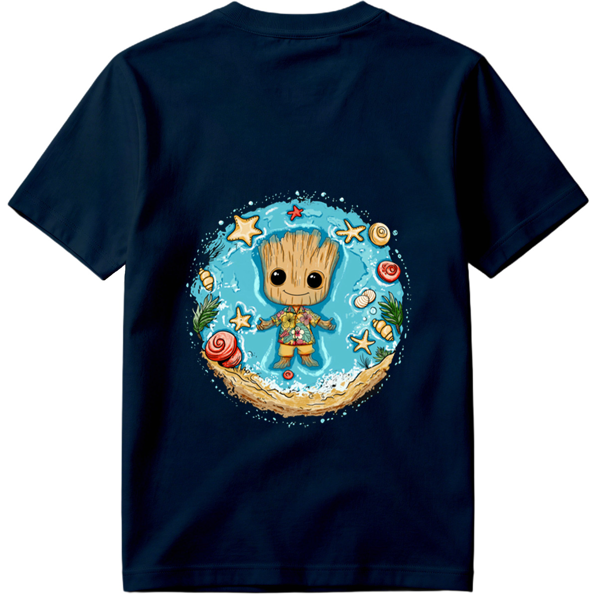 Guardians of the Galaxy - Baby Groot at the Beach - Tee