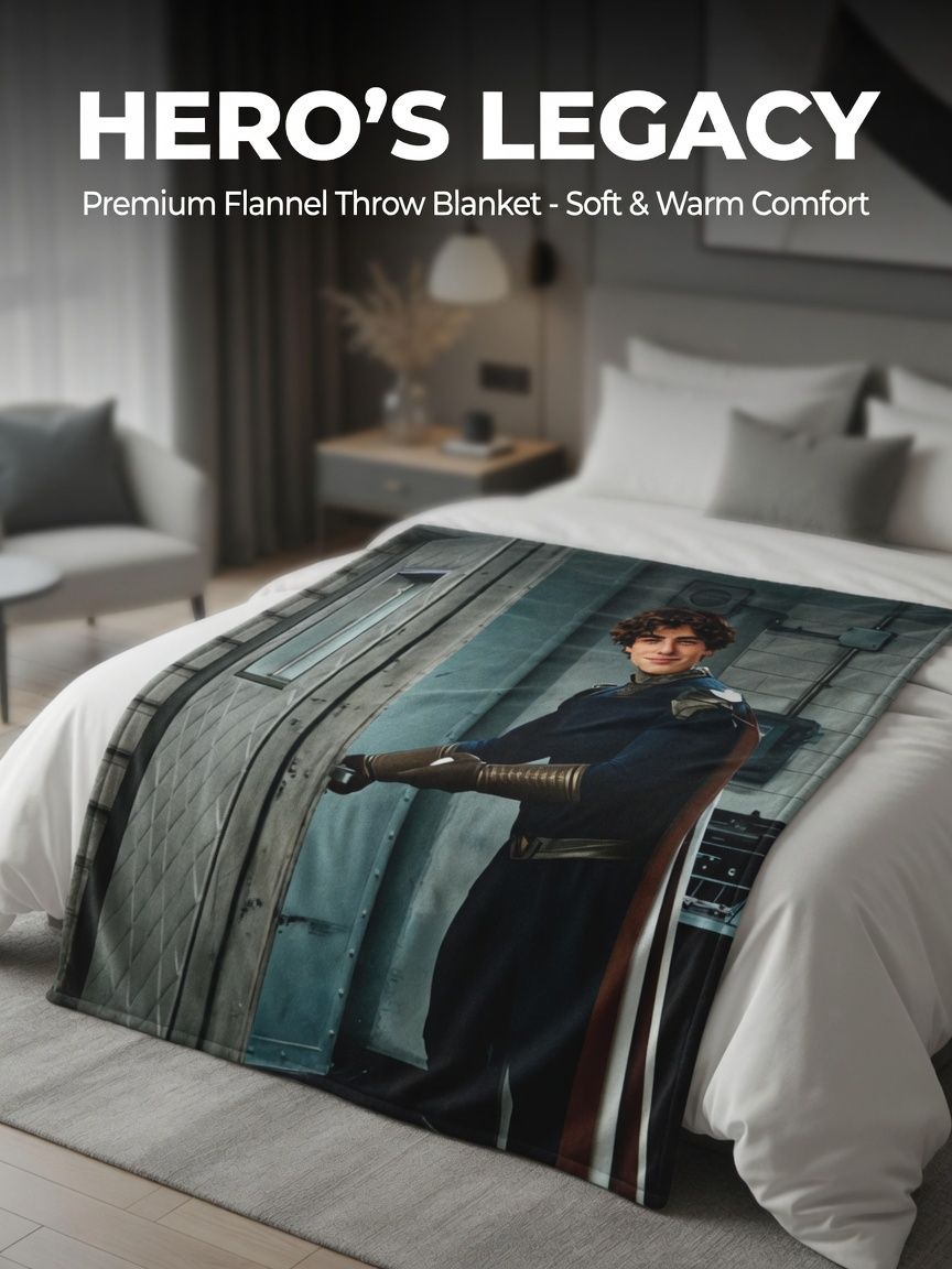 Custom Photo Flannel Blanket Personalized Portrait Print Ultra Soft Anti-Pilling Fleece Throw Bed Sofa Gift
