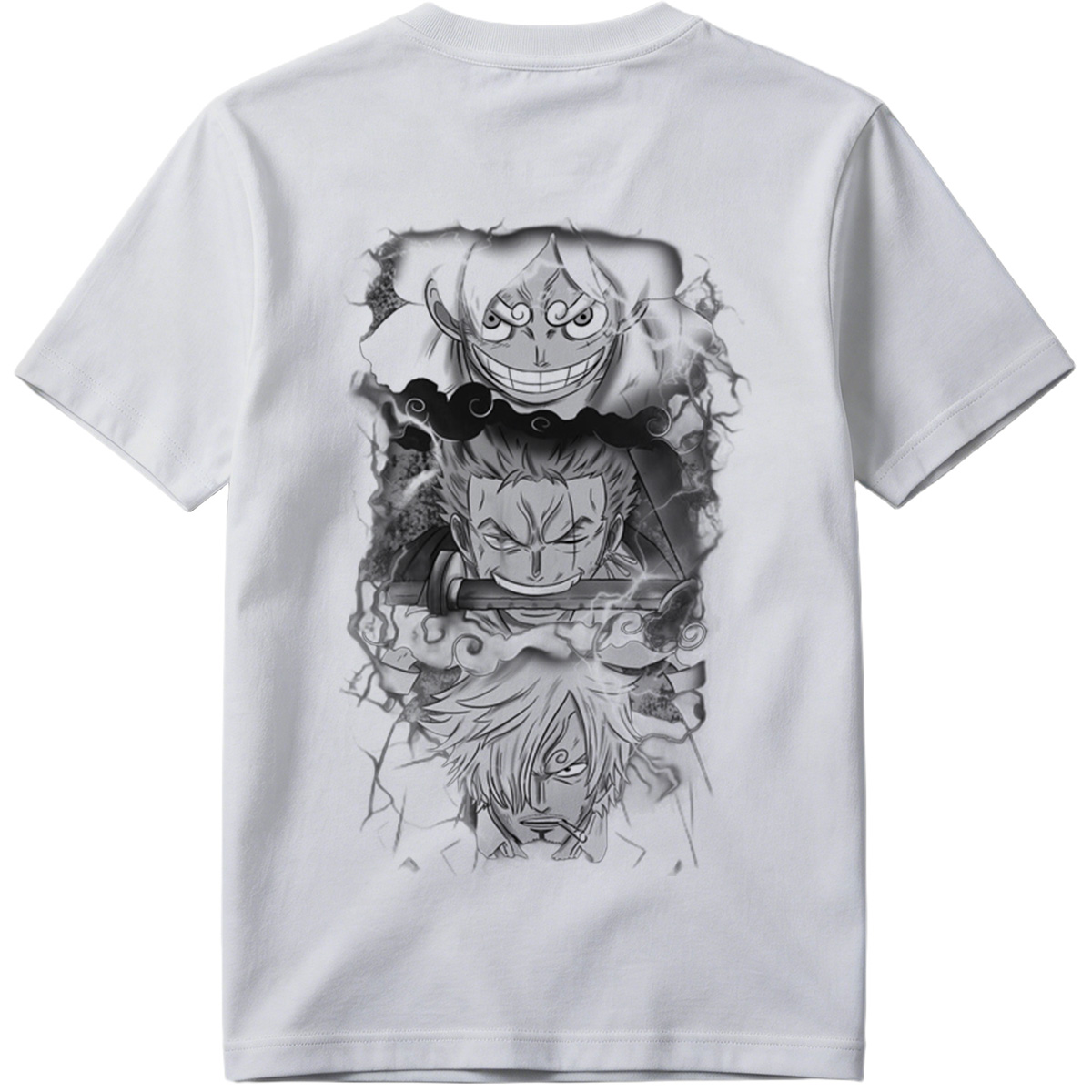 One Piece: Crocodile, Zoro, and Sanji - Tee