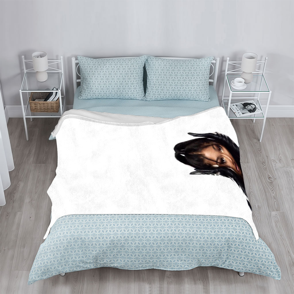 Megan Thee Stallion in a Bold Black Outfit with Hands on Head Against White Background - Blankets