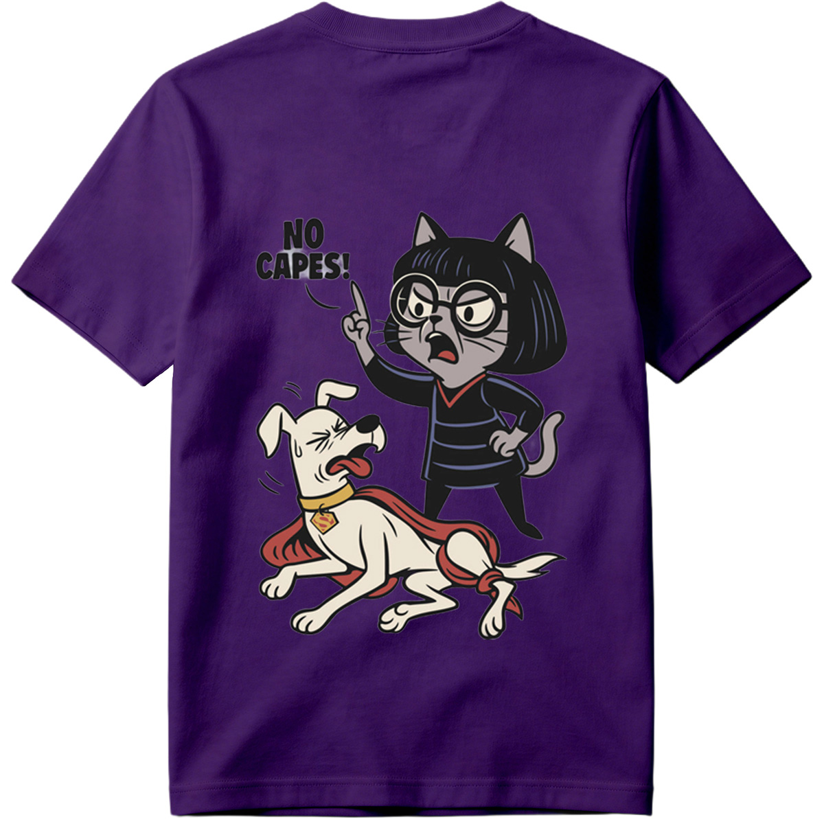 Krypto the Superdog and Streaky the Supercat: No Capes! - Tee
