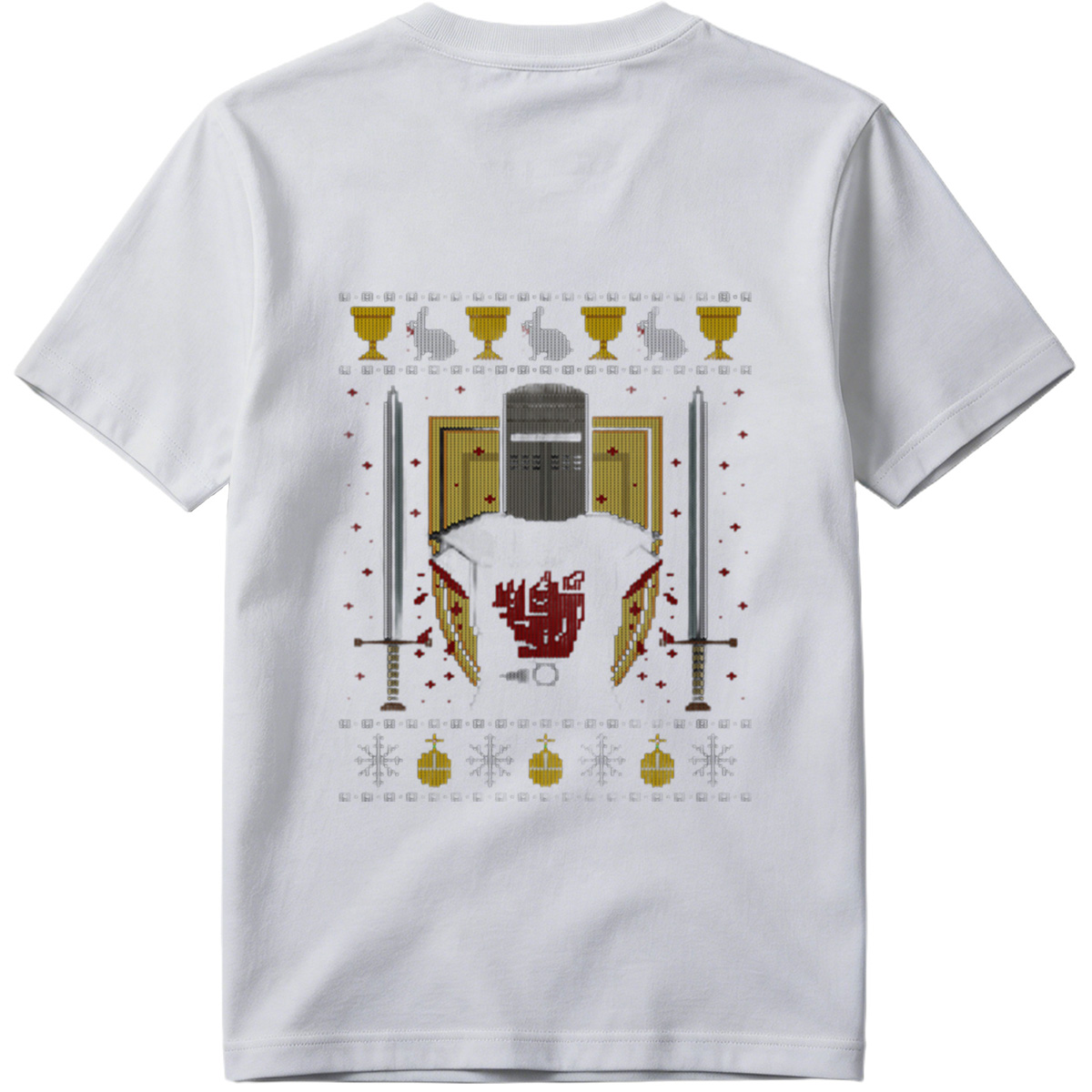 Game of Thrones: Iron Throne and White Walkers Holiday Design - Tee