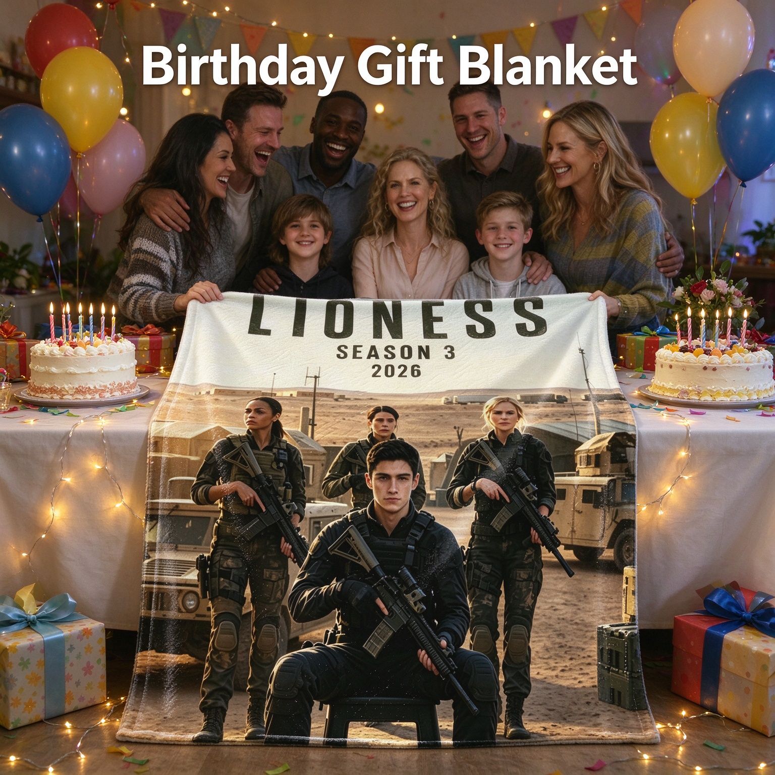 Custom Photo Flannel Blanket Personalized Military Face Print Soft Throw Warm Anti-Pilling Cover for Bed Sofa Unique