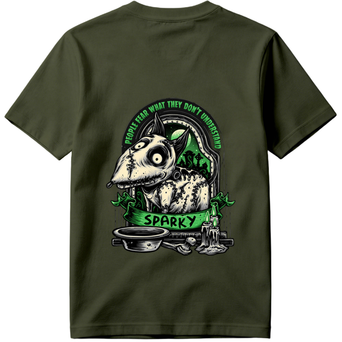 Sparky the Frankenstein Dog - Tee