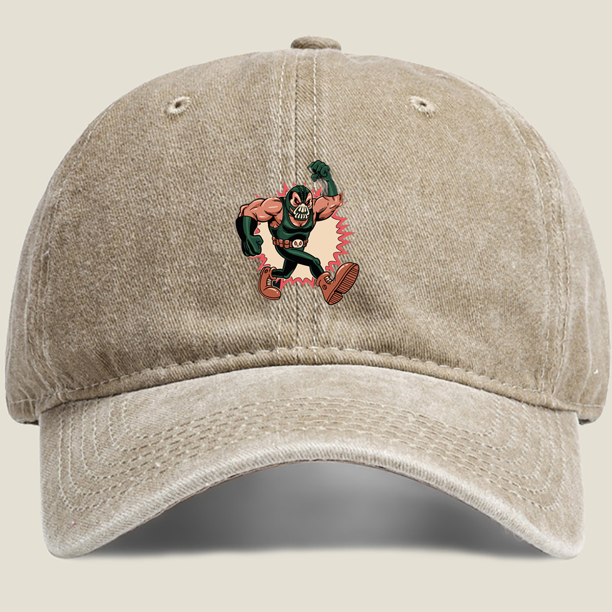 Bane from Batman: The Dark Knight Returns - Washed Denim - Baseball Cap