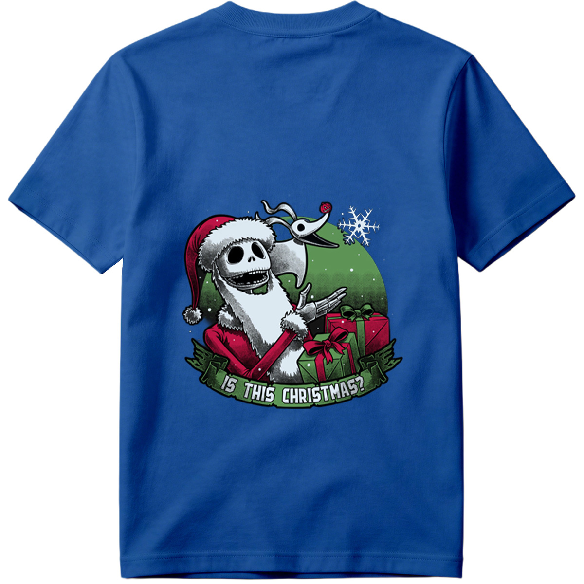 Jack Skellington and Zero - Is This Christmas? - Tee