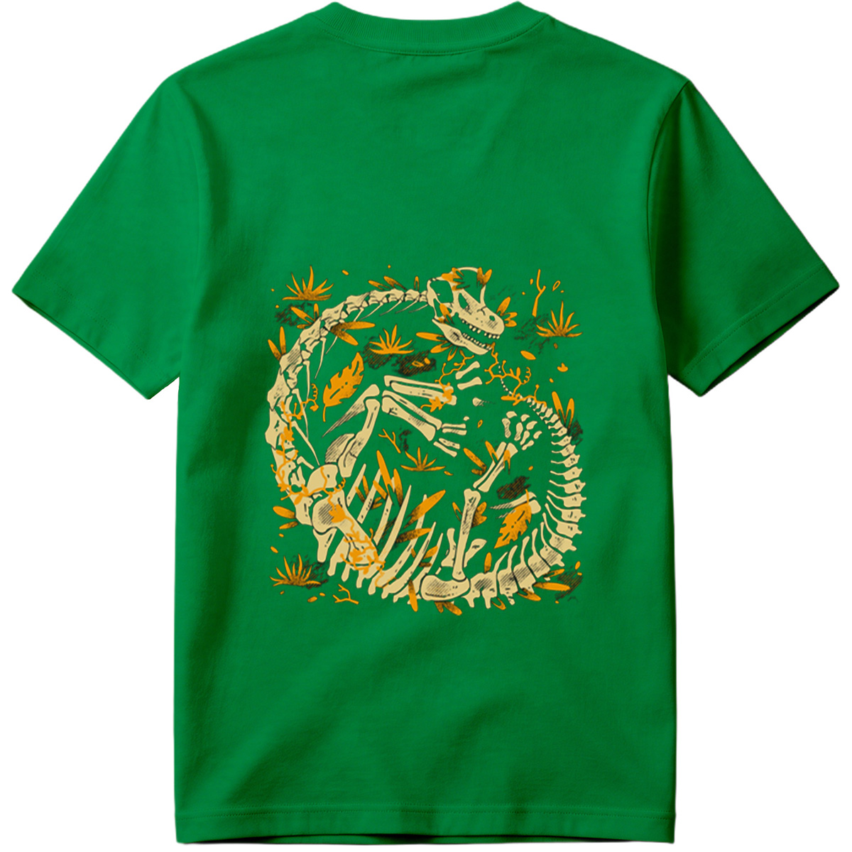 Dinosaur Skeleton Artwork - Tee