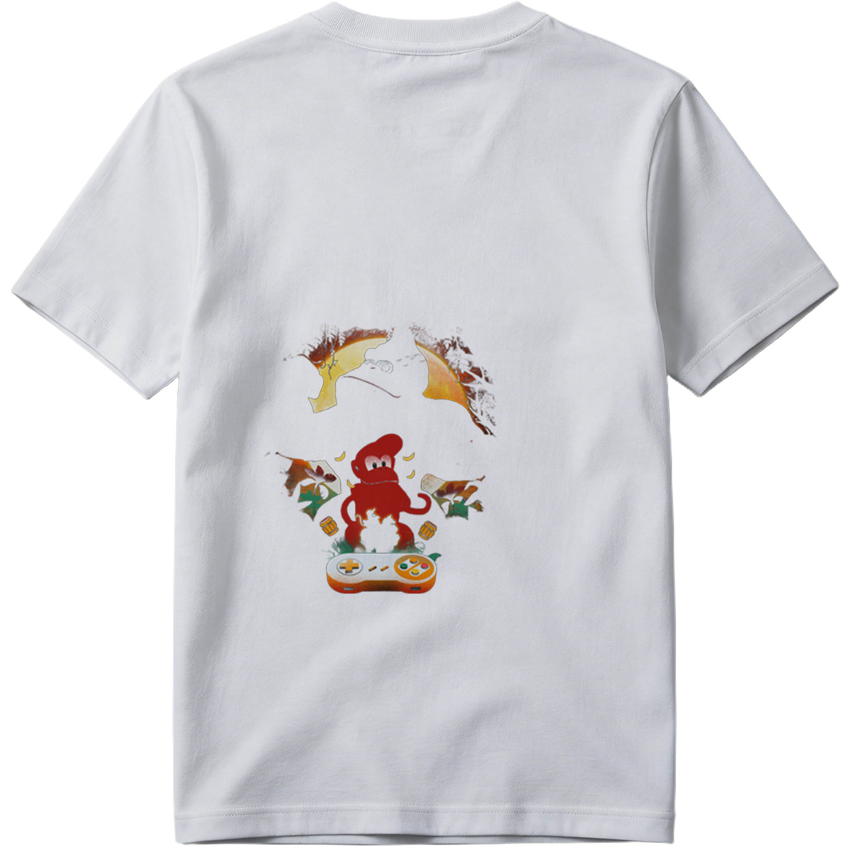 Donkey Kong and Diddy Kong with Game Controller - Tee