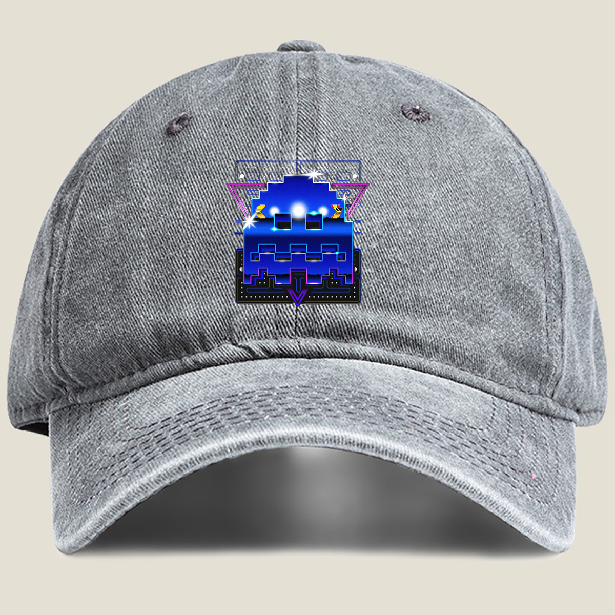 Super Mario Galaxy: Bowser's Cosmic Challenge - Washed Denim - Baseball Cap