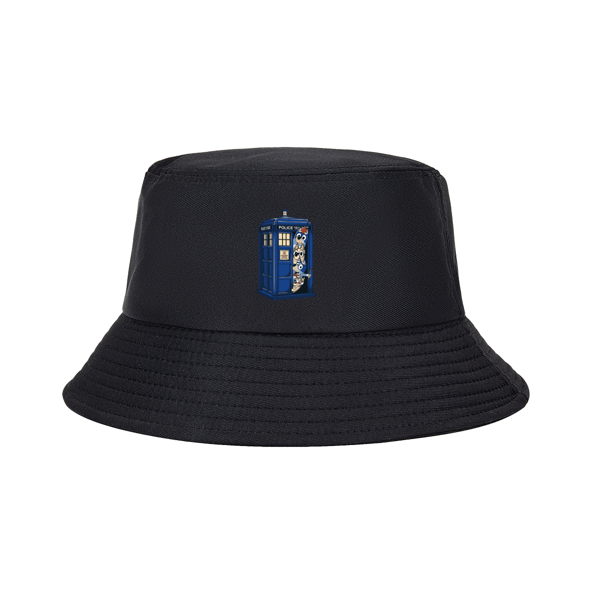 Bluey and Family in the TARDIS - Fisherman's Hat