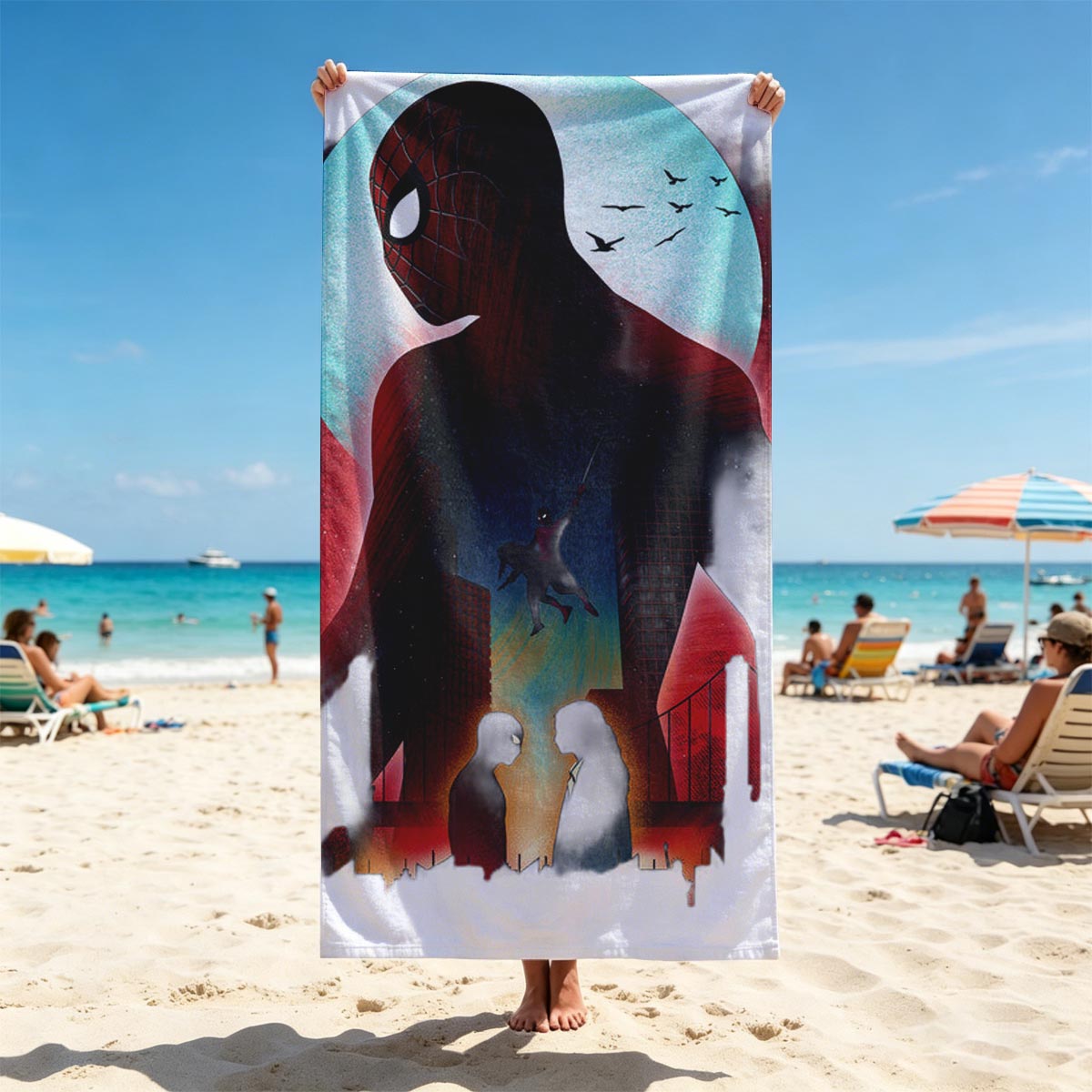 Spider-Man: Shadow of the City - Beach towels