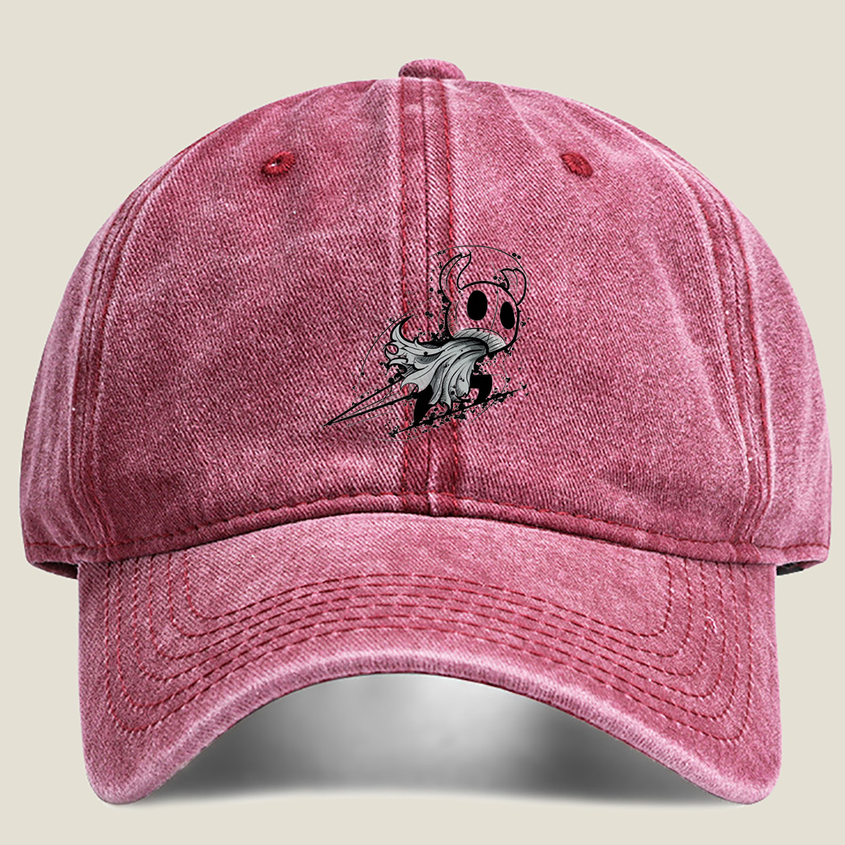 Hollow Knight: Hornet - Washed Denim - Baseball Cap
