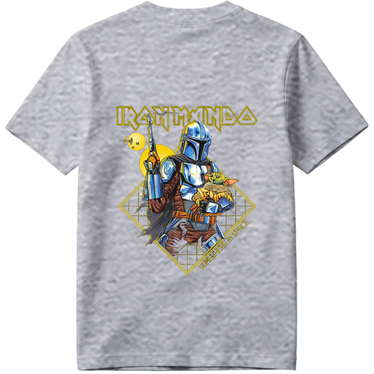 Iron Mando: The Mandalorian and Grogu in Space - Tee