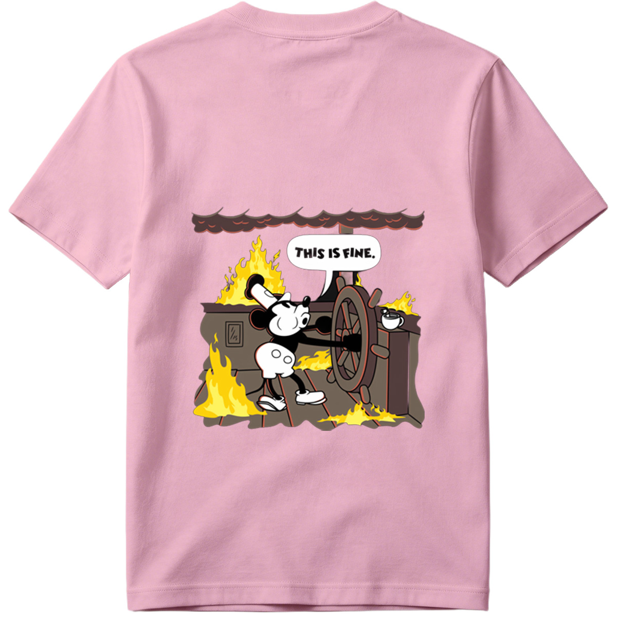 Mickey Mouse in a Burning Room: 