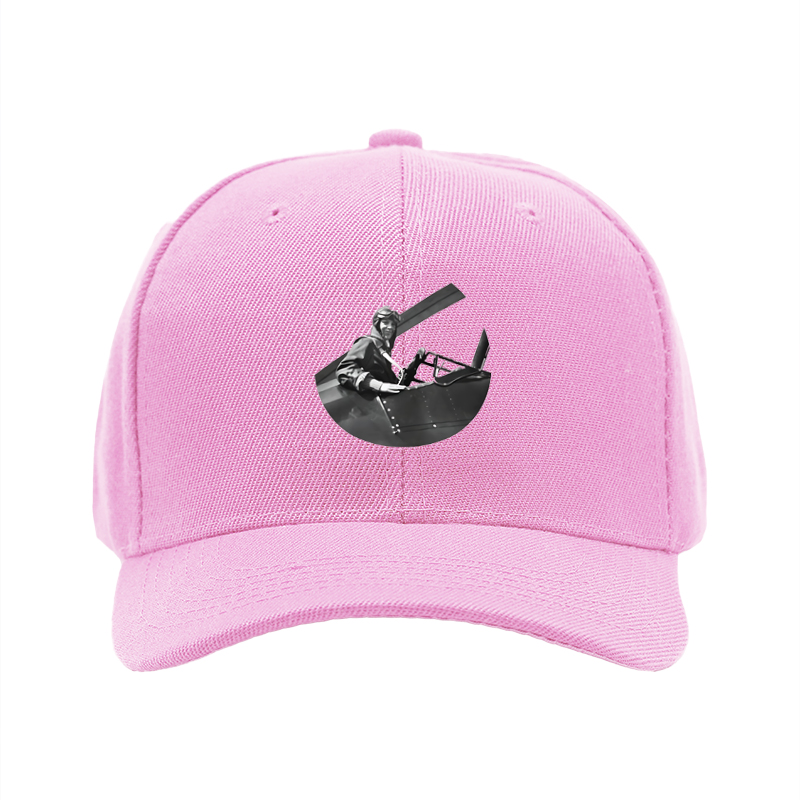 1pc New Baseball Cap with Vintage Aviator Print and Text Unisex Adjustable Hat for Outdoor Activities and Casual Wear Suitable for Adults Who Love Aviation and Retro Style