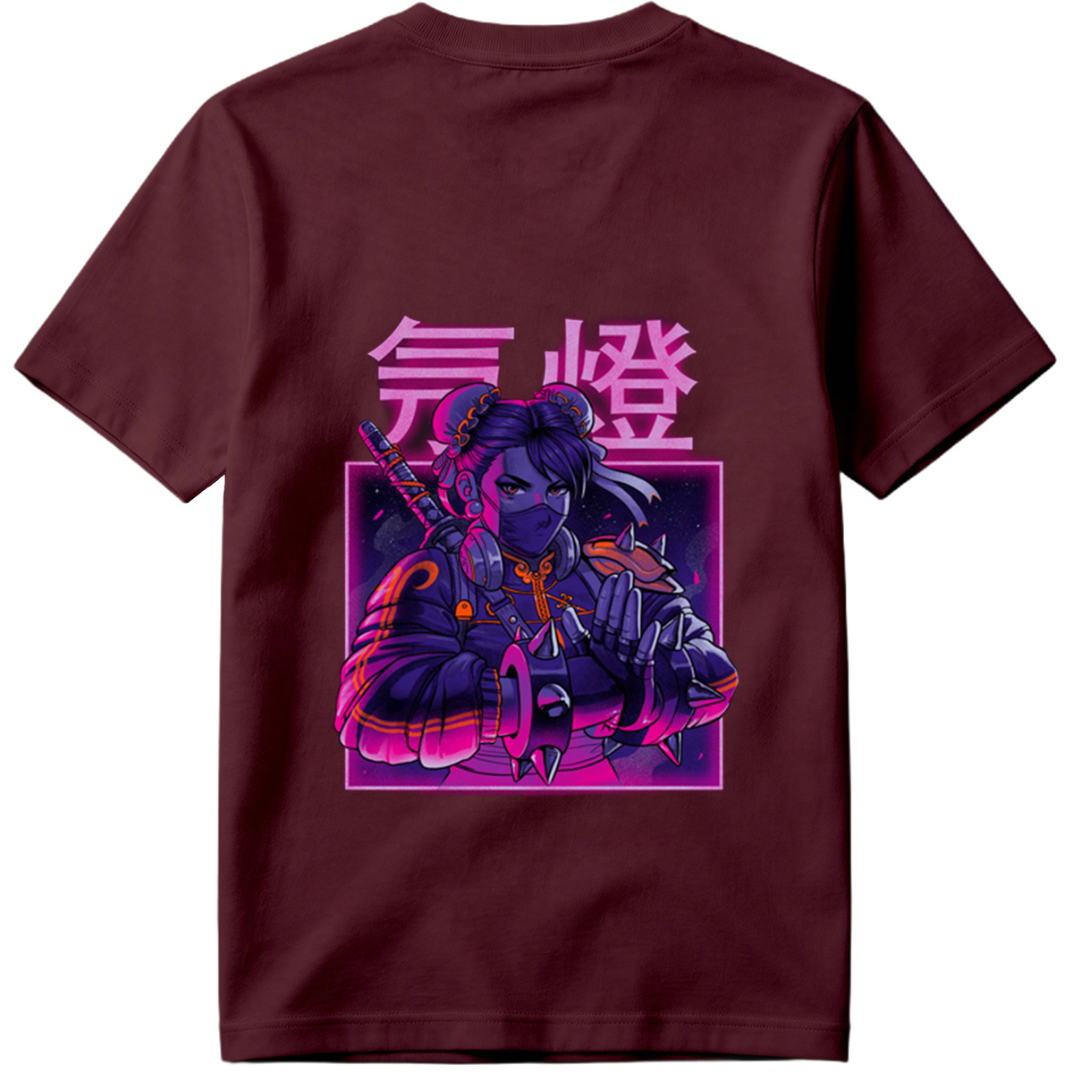 Cyberpunk Geisha: Neon Samurai - Tee