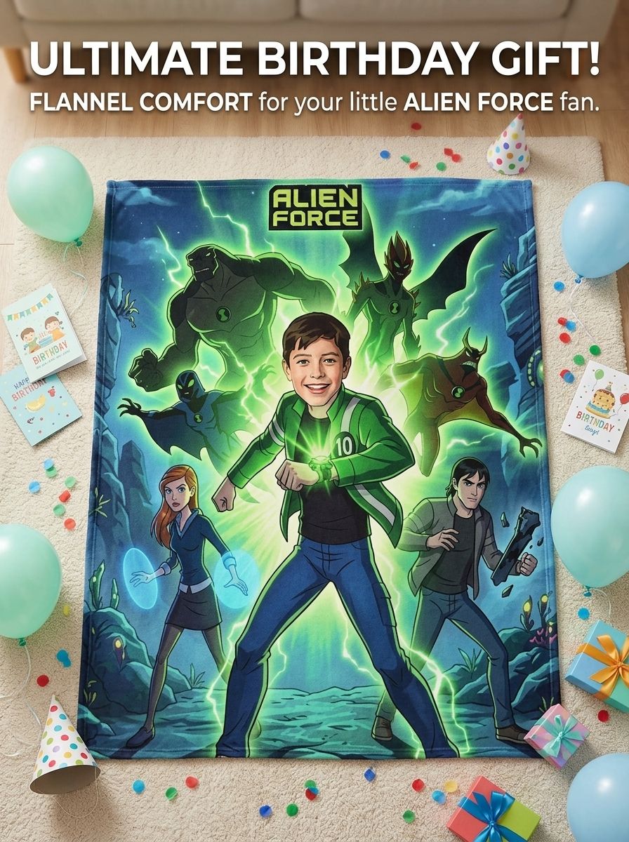 Custom Photo Superhero Flannel Blanket Ultra Soft Anti Pilling Fleece Throw Personalized Face Bedding Gift for Kids