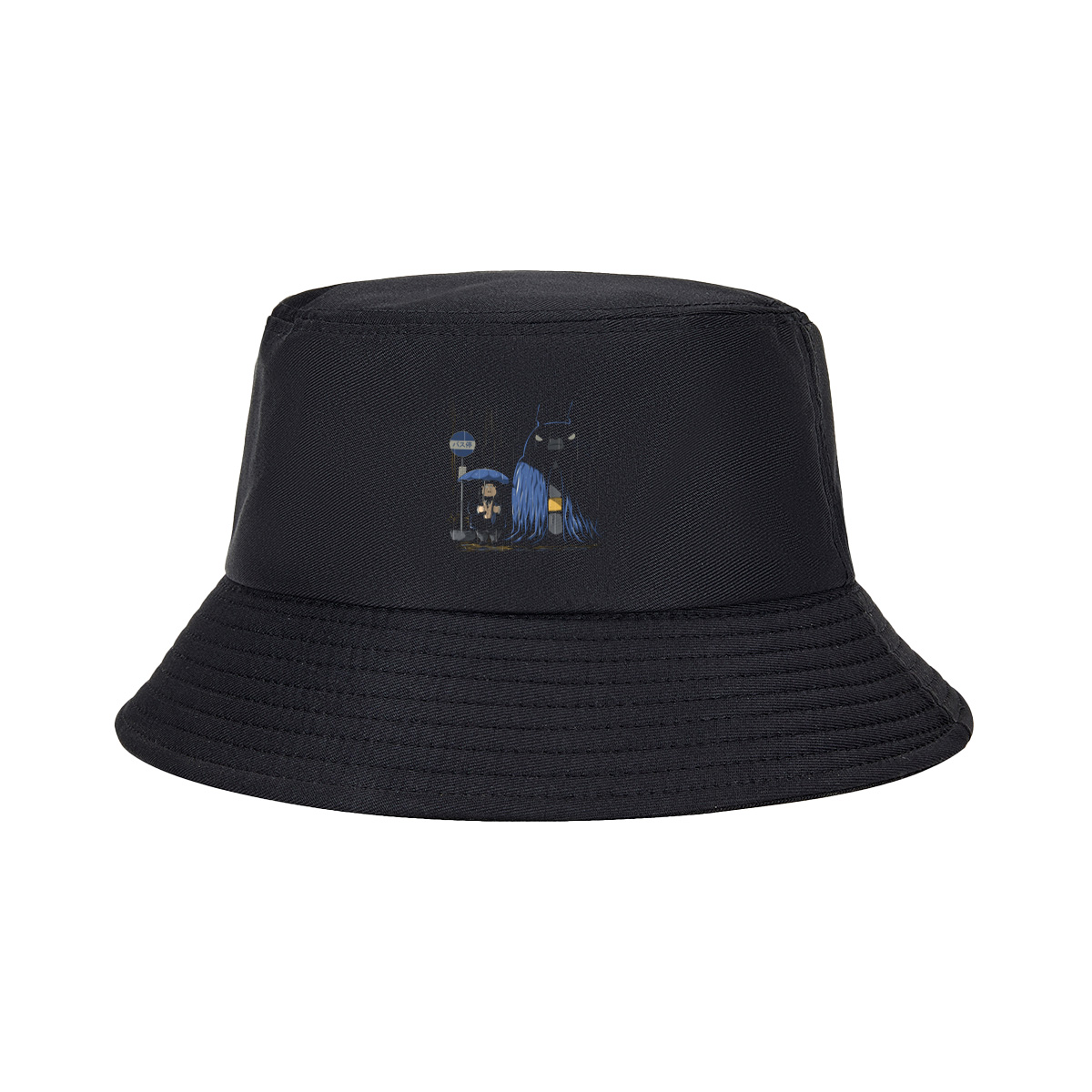 Batman and Alfred at the Bus Stop - Fisherman's Hat