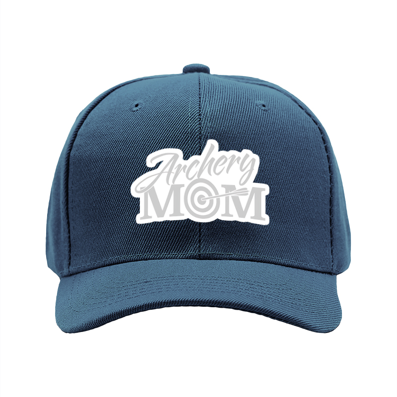 1pc New Baseball Cap Archery MOM Print Design Unisex Adjustable Hat for Outdoor Activities and Sports Fans Adults