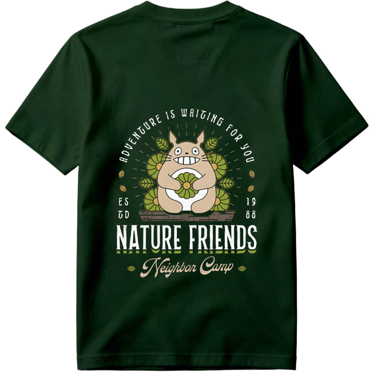 Totoro Nature Friends Neighbor Camp - Tee