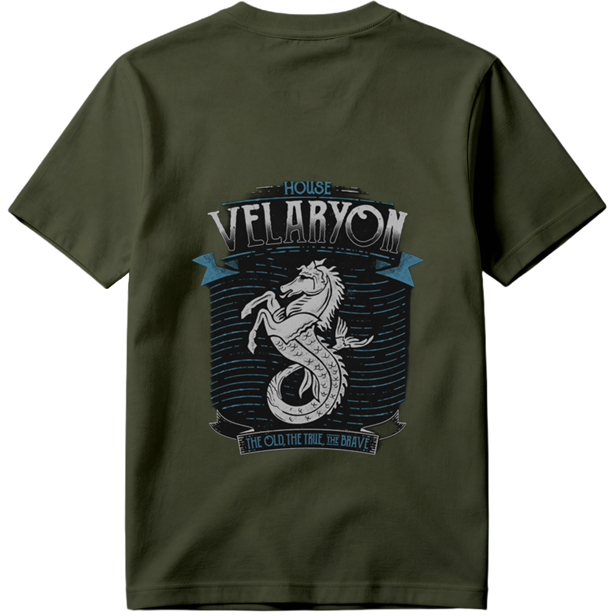 House Velaryon: The Old, The True, The Brave - Tee