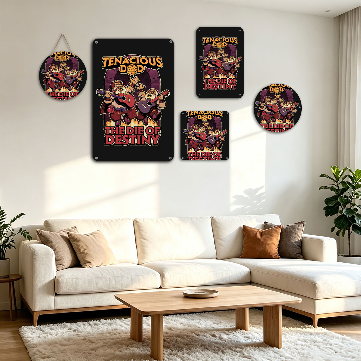 Tenacious D: The Die of Destiny - Jack Black & Kyle Gass in Fantasy Adventure - painting