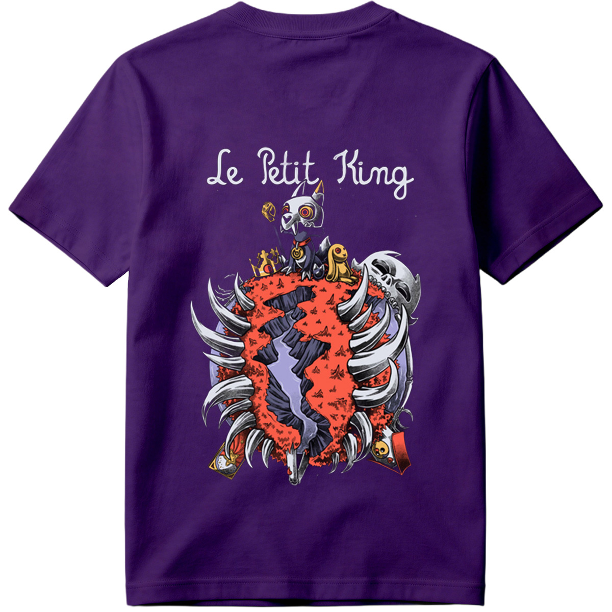 Le Petit King: The Skeletal Cat King and His Kingdom - Tee