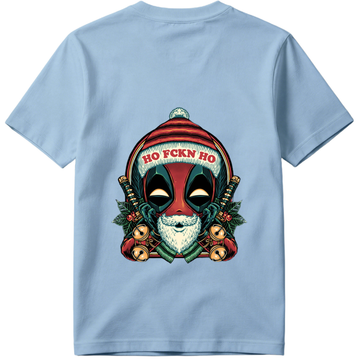 Deadpool Santa Christmas Design - Tee