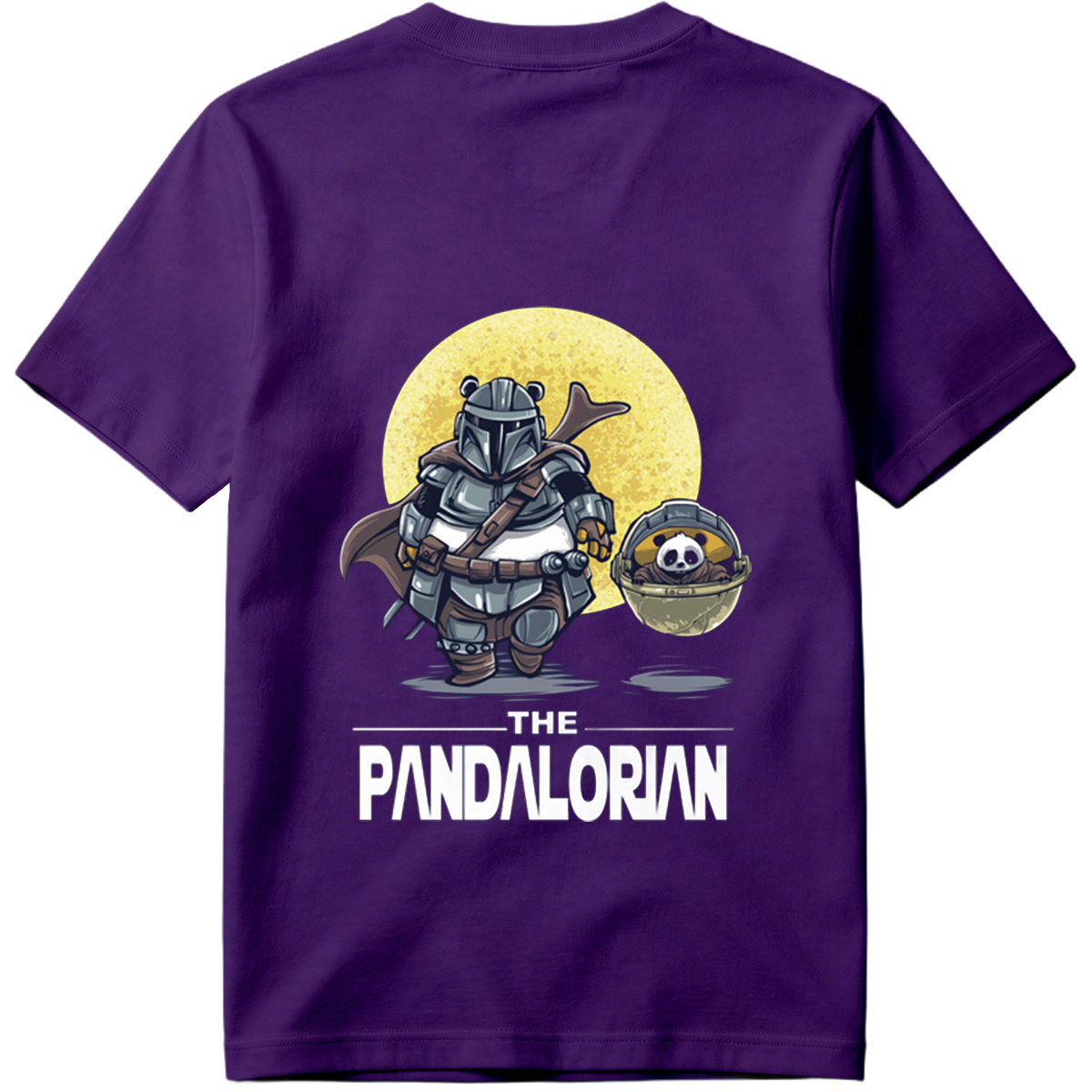 The Mandalorian with Panda Baby - Tee