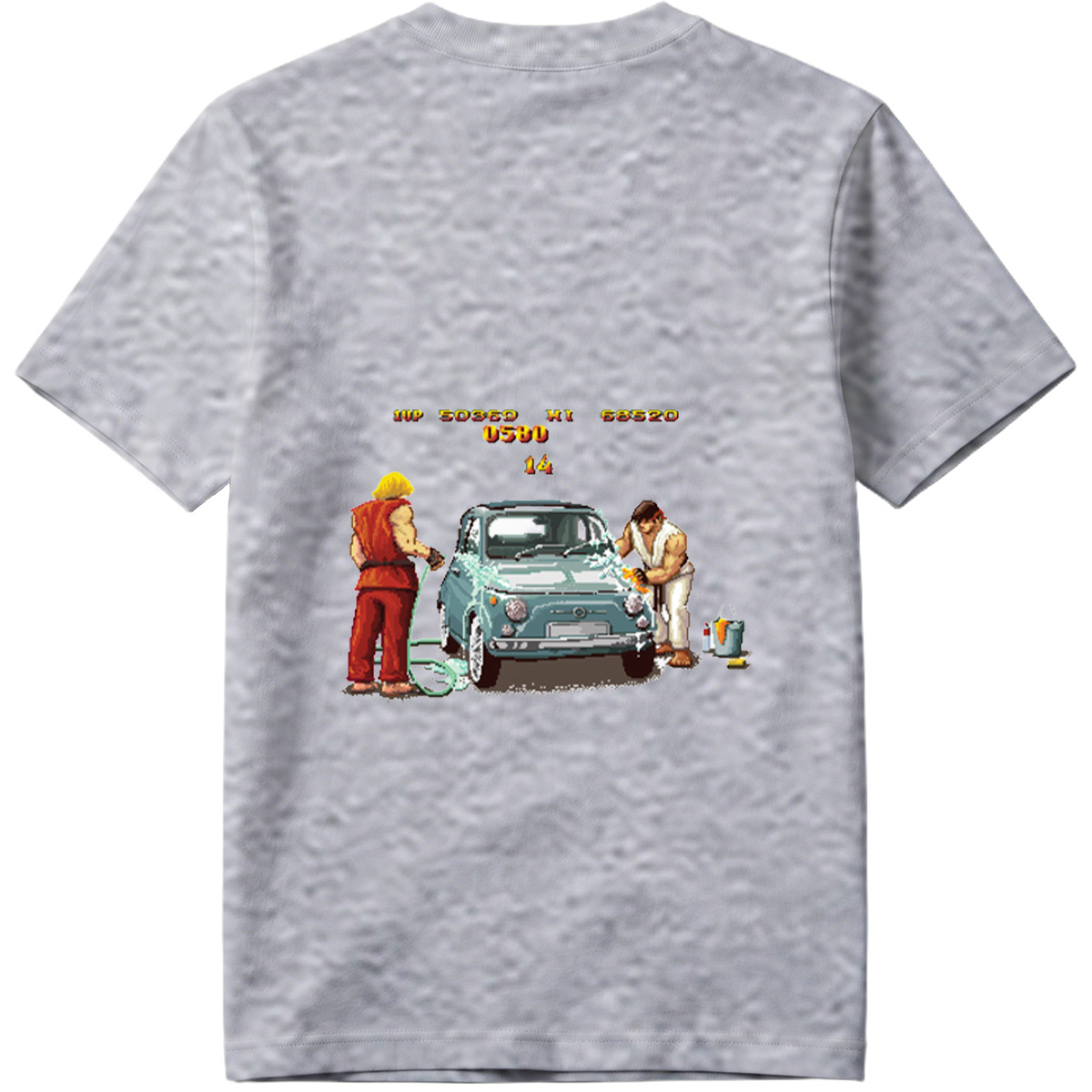 Street Fighter: Ryu and Ken Wash Car - Tee