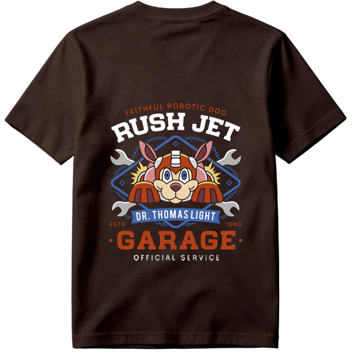 Rush Jet: Dr. Thomas Light Garage Official Service - Tee