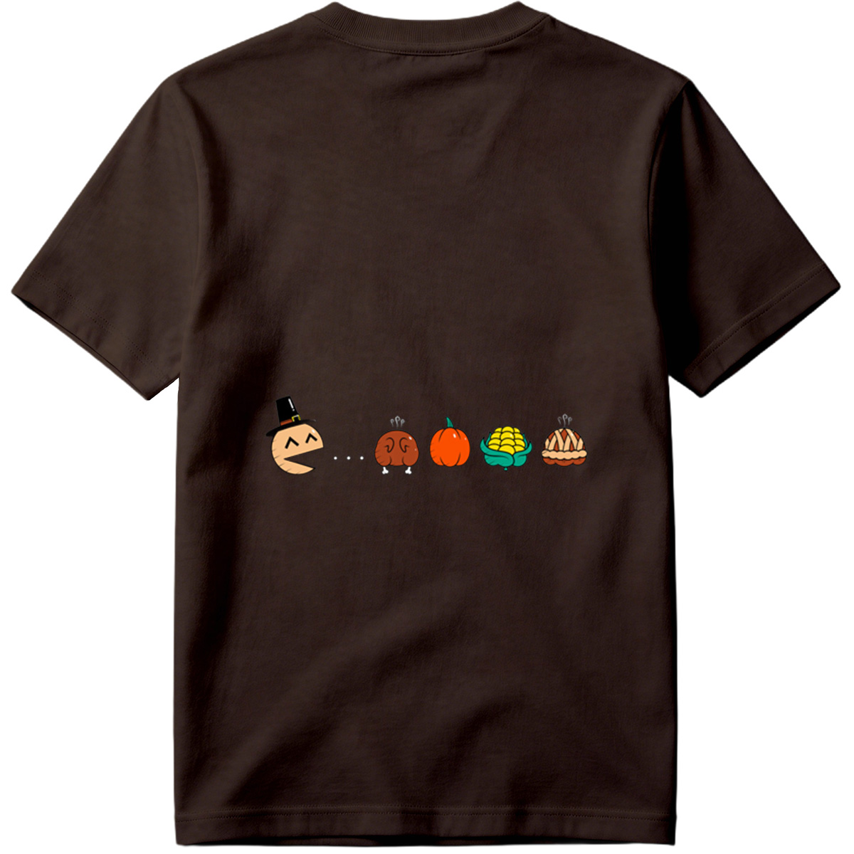 Pac-Man Thanksgiving Feast - Tee