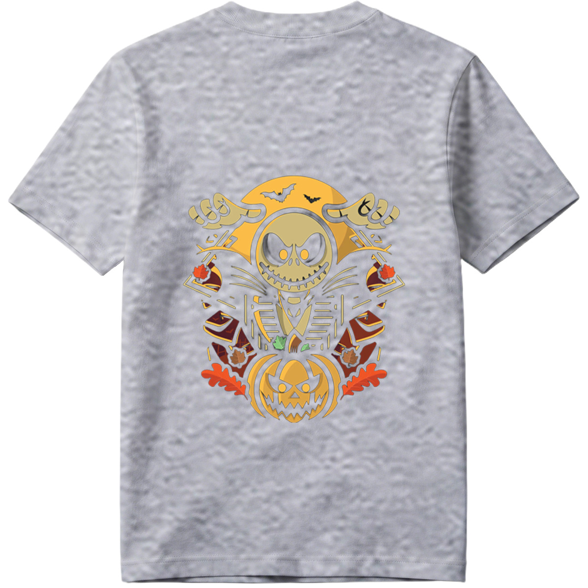 Jack Skellington and Pumpkin King Halloween Design - Tee