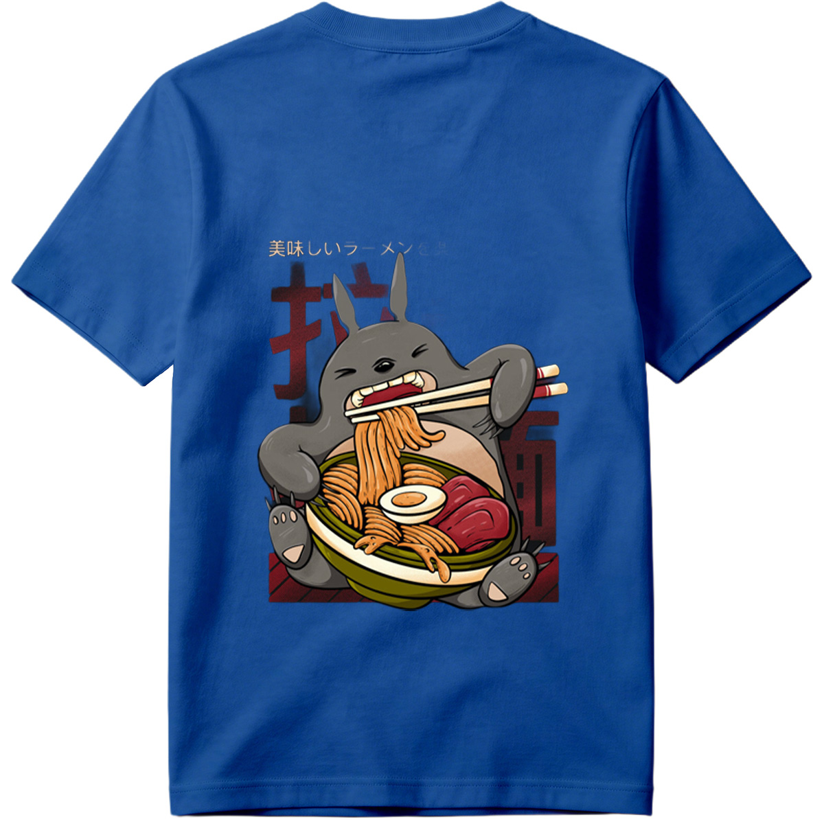 Totoro Enjoying Ramen - Tee