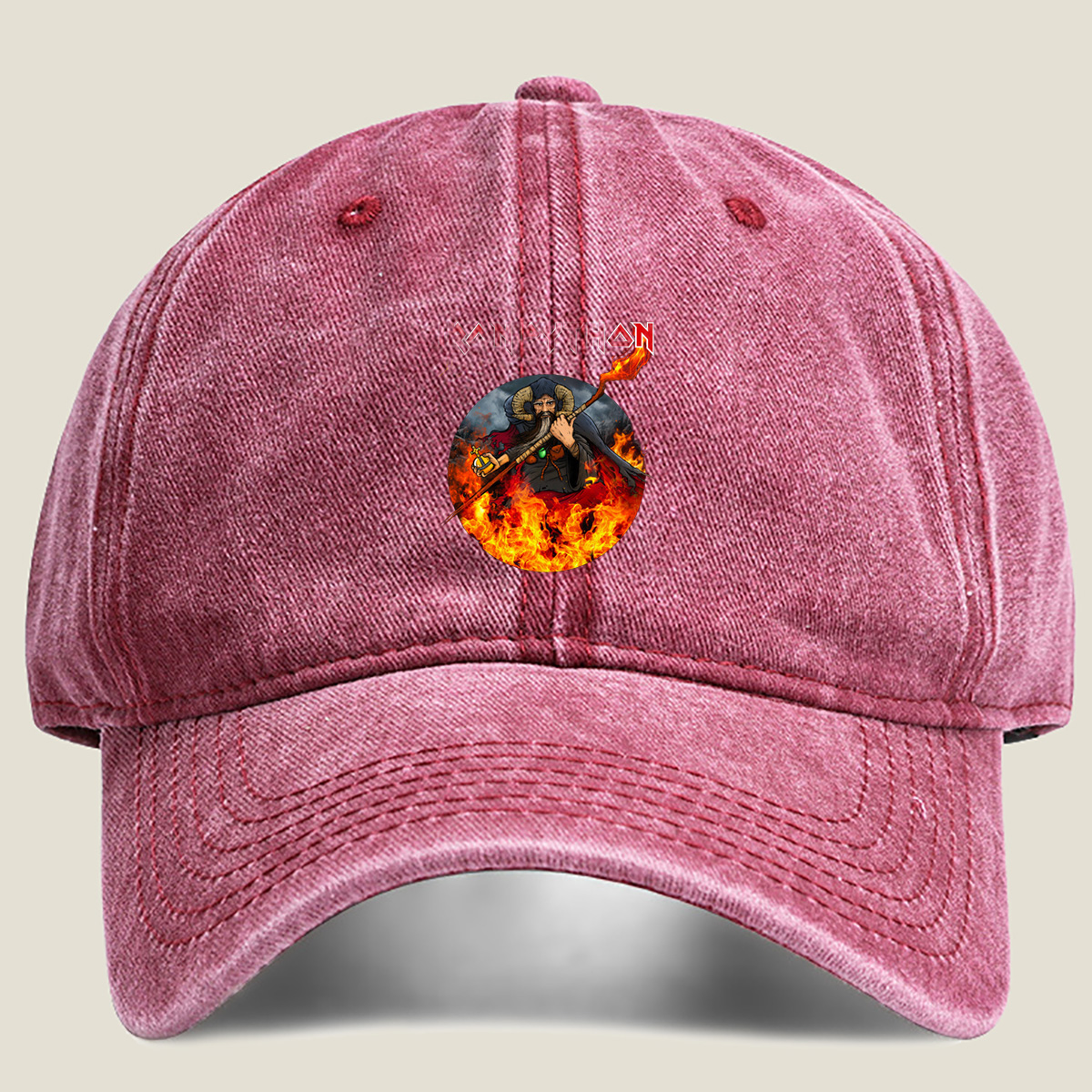 Iron Python: The Enchanter - Washed Denim - Baseball Cap